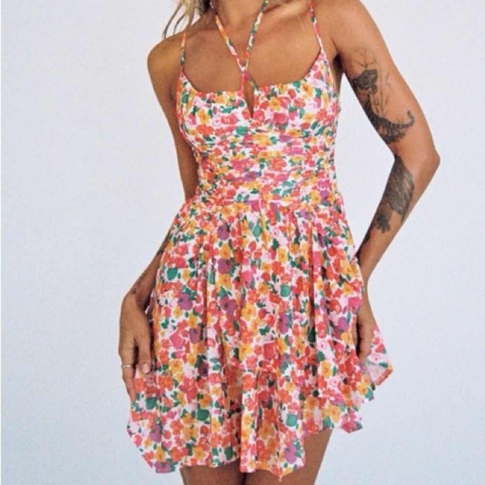 Princess Polly Floral Strappy Dress